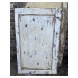 30.5" x 48" Vintage Small Solid Wooden Door