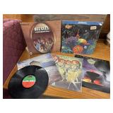 Lot of Misc Vintage Records, Led Zeppelin, Bee