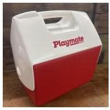 Playmate Igloo Cooler, Small, Red & White