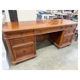 7ft Double Pedestal Executive Office Desk