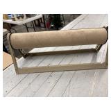 Paper roll dispenser and cutter, which can be