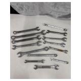 Vintage Craftsman combination and open-end