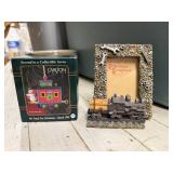 Small Train Picture Frame & Carlton Cards Train