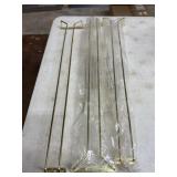 3 BRAND NEW STEMMED GLASS UNDER THE COUNTER