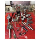 GROUP OF STAINLESS STEEL BARTENDING UTENSILS