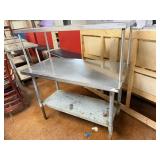 John Boos Stainless Steel Double Decker Food Prep