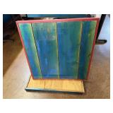 2 Handmade Wood Square Table Tops, Need Bases