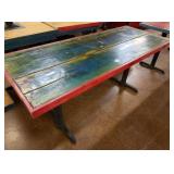 Heavy Handmade Rectangular Lacquered Plank