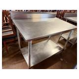 John Boos Stainless Steel Food Prep Table with