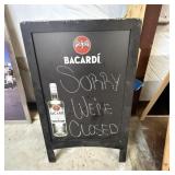 DOUBLE SIDED A-FRAME CHALKBOARD SIGN