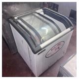 Commercial Cooler with Sliding Doors