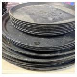 15 PLASTIC SERVER TRAYS RESTAURANT FOOD SERVICE