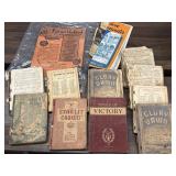 Bundle of Vintage Gospel Songbooks from Organ