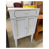 Cabinet- Small Handmade Gray Painted Cabinet with
