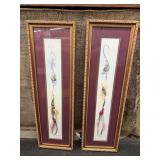2 Tall Rectangular Pictures by Deb Collins,