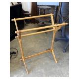 Traditional Wooden Quilt/Blanket Rack