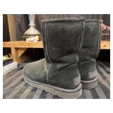 UGGS Black Short Boots Size 8 Womens