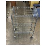 3-Tier Heavy Duty All-Purpose Metal Utility Cart