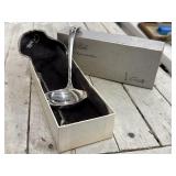 Vintage Georgian Colonial Silver-Plated Ladle