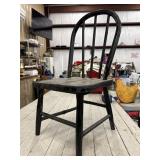 Spindle Bow-Back Black Finish Child