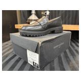 Banana Republic Vee Strap Lugg Loafer, Black