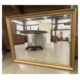 Large Gold Framed Wall Hanging Mirror,
