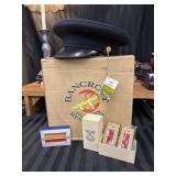 Vintage Military Service Hat New with Original Box