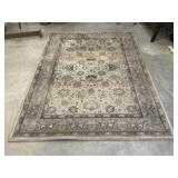 Traditional Hand-Knotted Wool Area Rug 91in x 64in