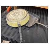 Vintage Club Skillet, and Cast Iron Skillet