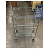 3-Tier Heavy Duty All-Purpose Metal Utility Cart