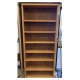 7ft tall Solid Wooden 6-Shelf Bookcase