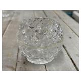 Royal Irish Crystal Small Round Candle Holder Bowl