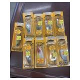 10 Vintage Cotton Cordell Super Spot fishing