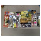 10 Fishing Lures. All in original packaging.