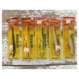 5 Wazp Stick-It Fishing Lures in Original