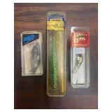 Misc Vintage Lures, Hawg Boss, Lecteic Shad,