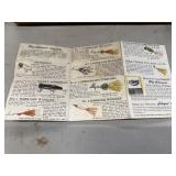 Vintage promotional pamphlet for Fred Arbogast