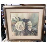 Framed Magnolia Print by A. Duncan.