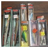 NEW 7 Rapala Fishing Lures, Shad Rap, Dive