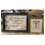 2 Hanging Pictures ï¿½I Will cling to the Old