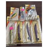 7 Bagleyï¿½s fishing lures Diving Bang-o-lure
