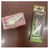 2 Vintage Lures, Cotton Cordell Super Spot lipless