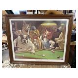 ï¿½The Hustlerï¿½ by Arthur Sarnoff Framed Poster of