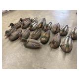 Several Plastic Duck Decoys Two are Headless