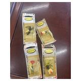 Arbogast Hula Popper topwater fishing lures.