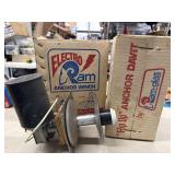 Flip Up Anchor Davit and Electric Anchor Winch.