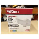 Hyper Tough 2000-Lumen Solar Security Light in