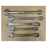 5 Large Wrenches, Hand Tools