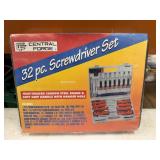 Central Forge 32pc Screwdriver Set New