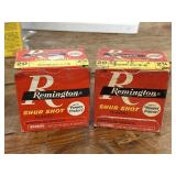 2 Vintage Boxes Remington Shur Shot Shells